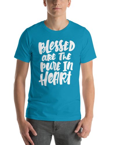 blessed are the pure in heart tee